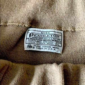 *Vintage* Pendleton long wool skirt
